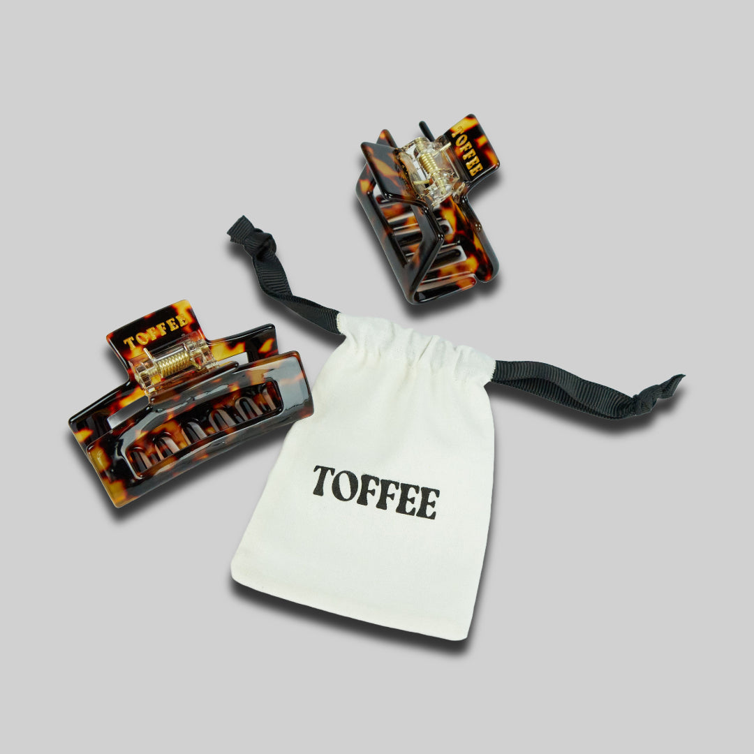 Bombshell Haarklammer Klein in Dark Tortoise