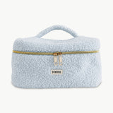 Teddyfell Kosmetiktasche Gross – Babyblau