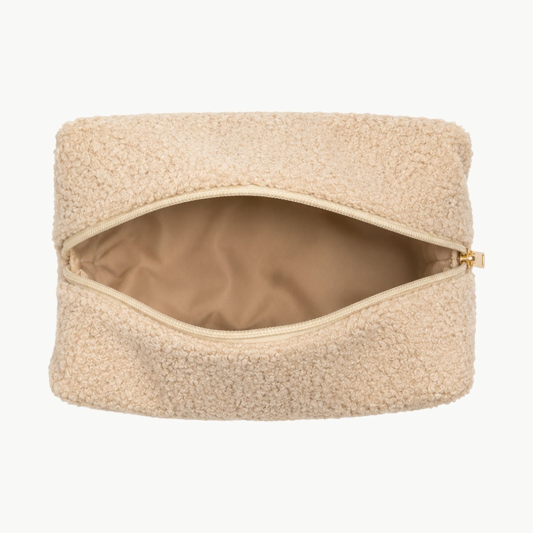 Teddyfell Kosmetiktasche in Beige