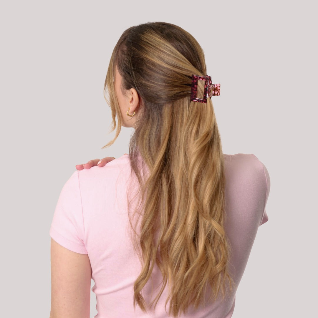 Bombshell Haarklammer Medium in Wildberry Lillet