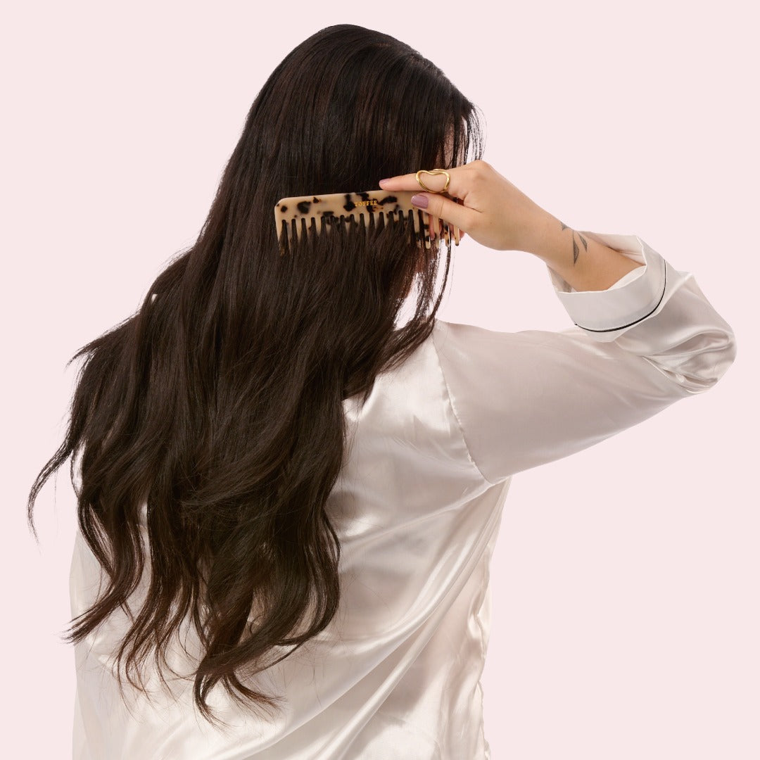 Haarkamm Classic in Light Tortoise