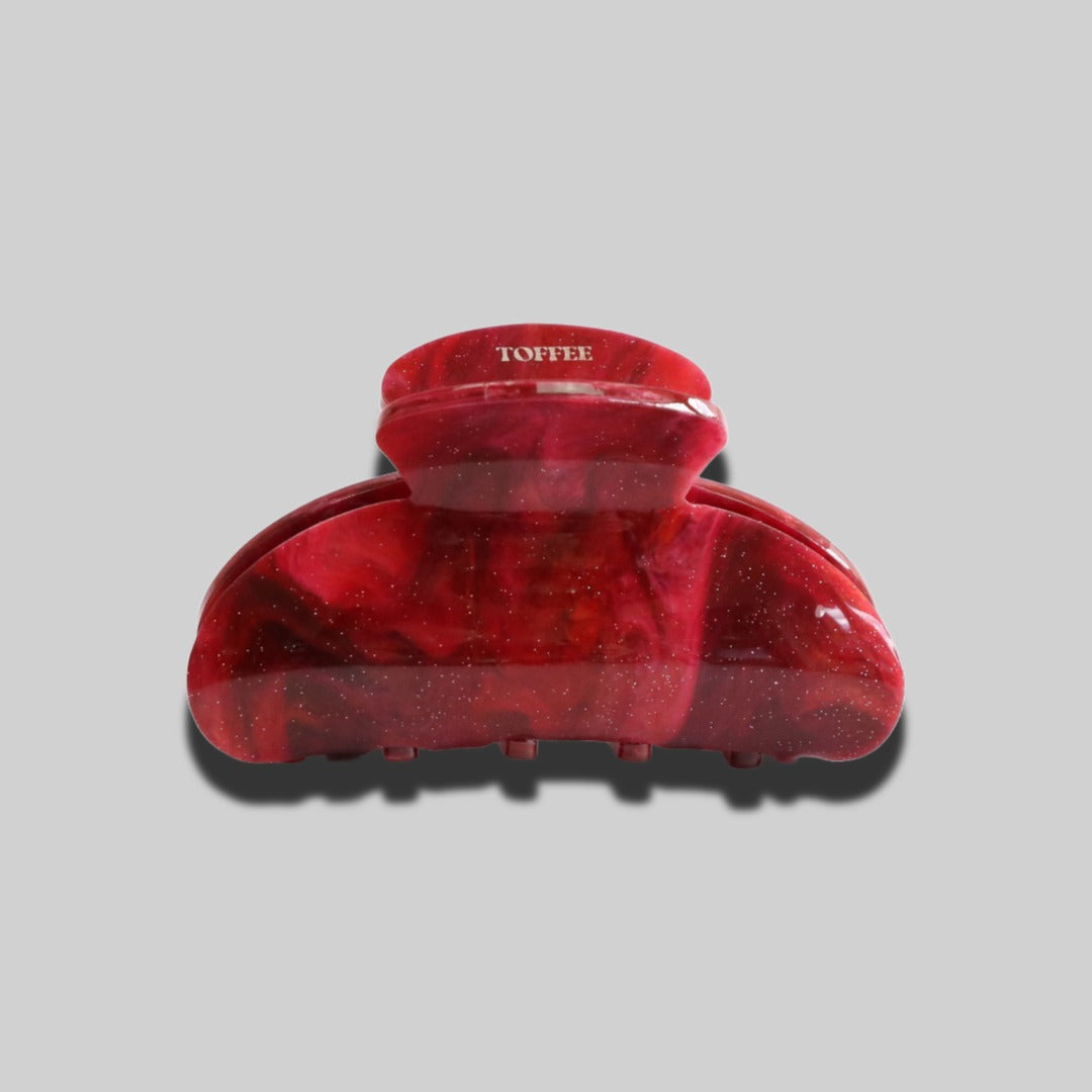 Haarklammer "Galaxy" in Velvet Red
