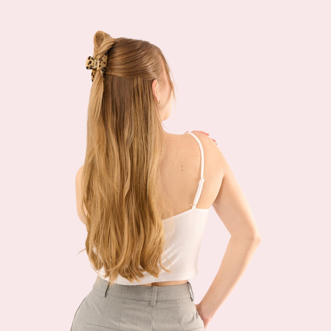 Clara Clip medium Tortoise