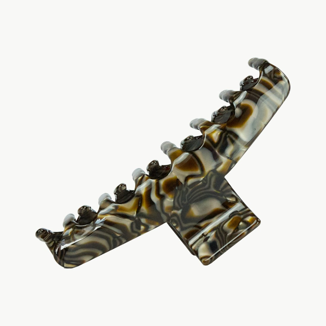 Barrette de Paris Haarklammer in Karibik Braun