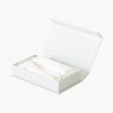 Satin Kissenbezug – Schnee Weiss