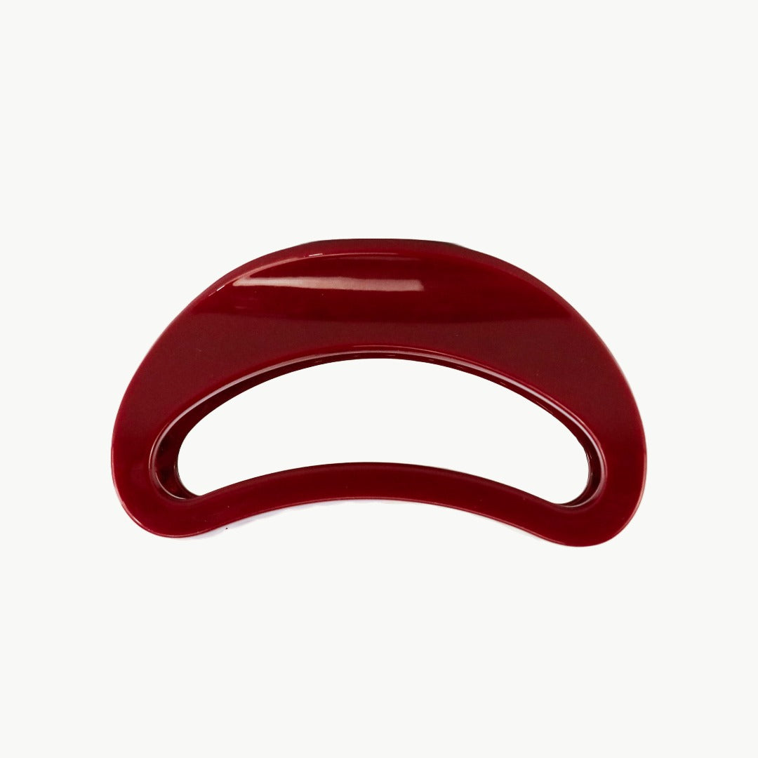 Haarklammer Olivia in Kirsch Rot
