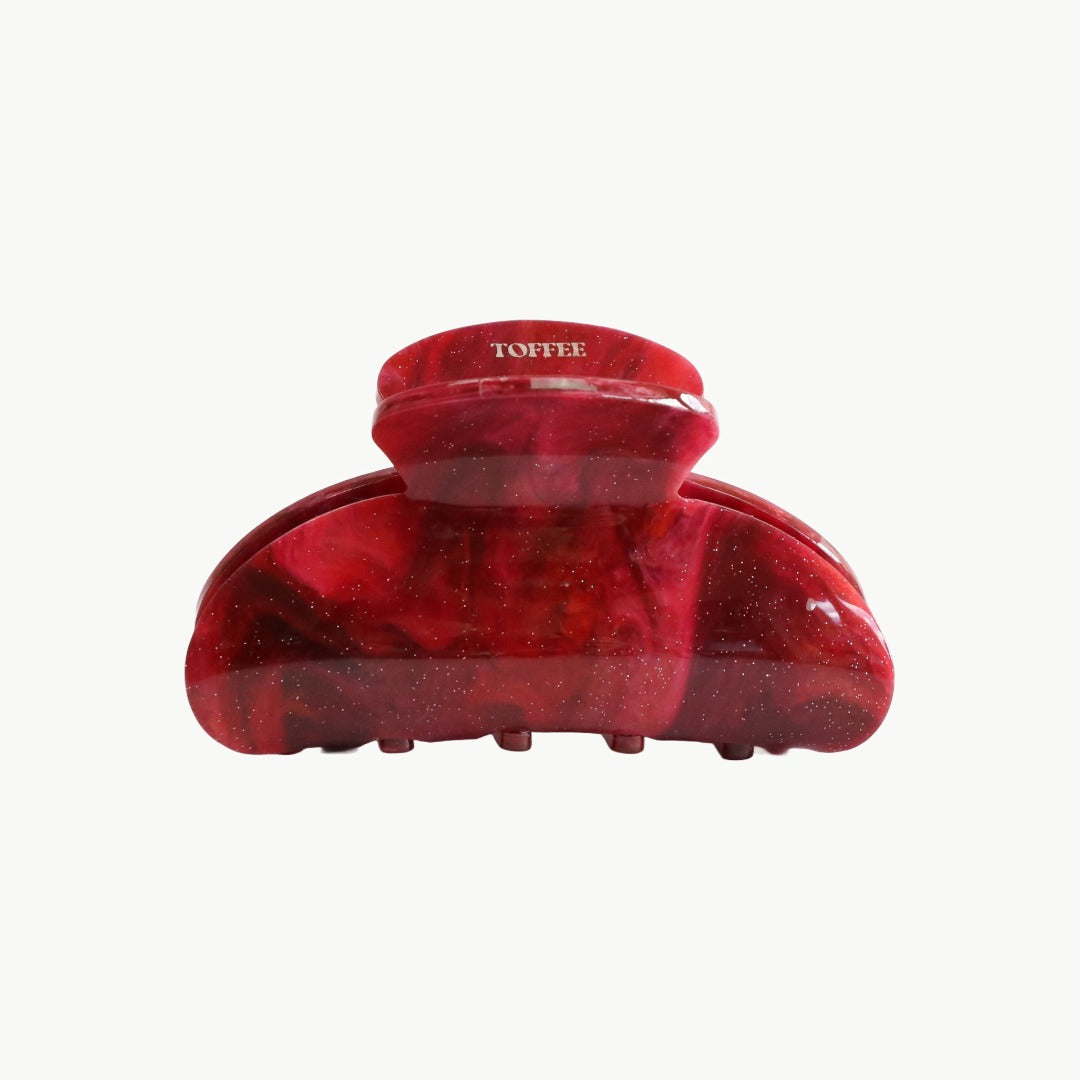 Haarklammer "Galaxy" in Velvet Red