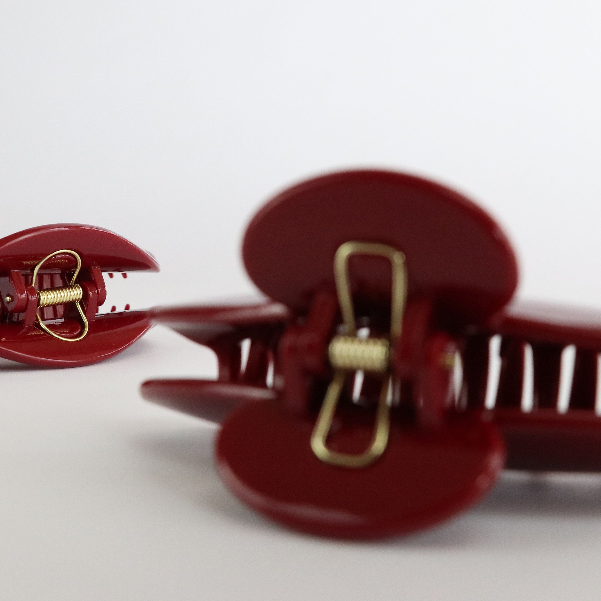 Haarspange Aria in Kirsch Rot