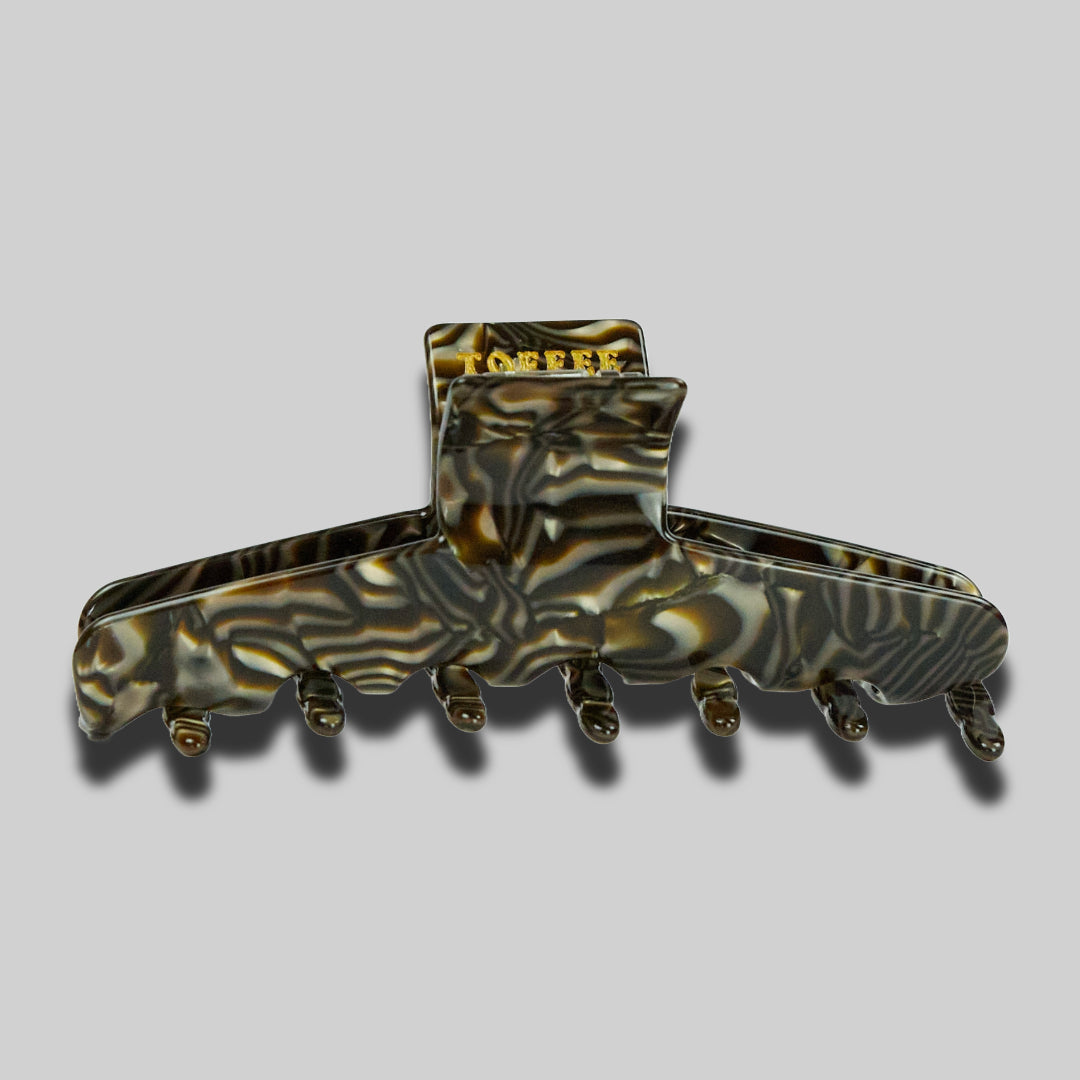 XL Haarklammer Bundle Barrette de Paris in Karibik Braun