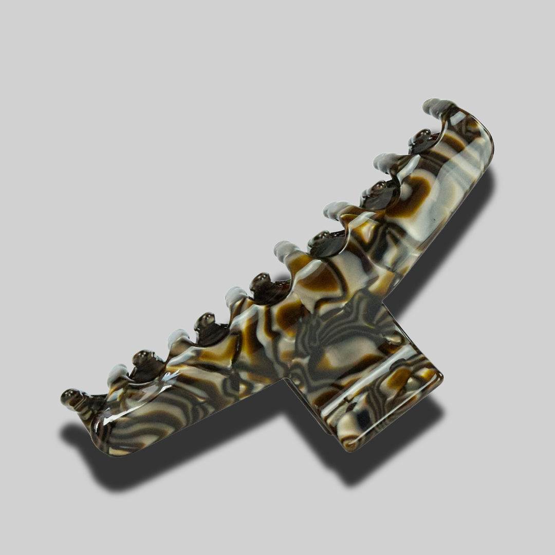 XL Haarklammer Bundle Barrette de Paris in Karibik Braun