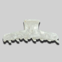 Barrette de Paris Haarklammer in Pearl Weiss