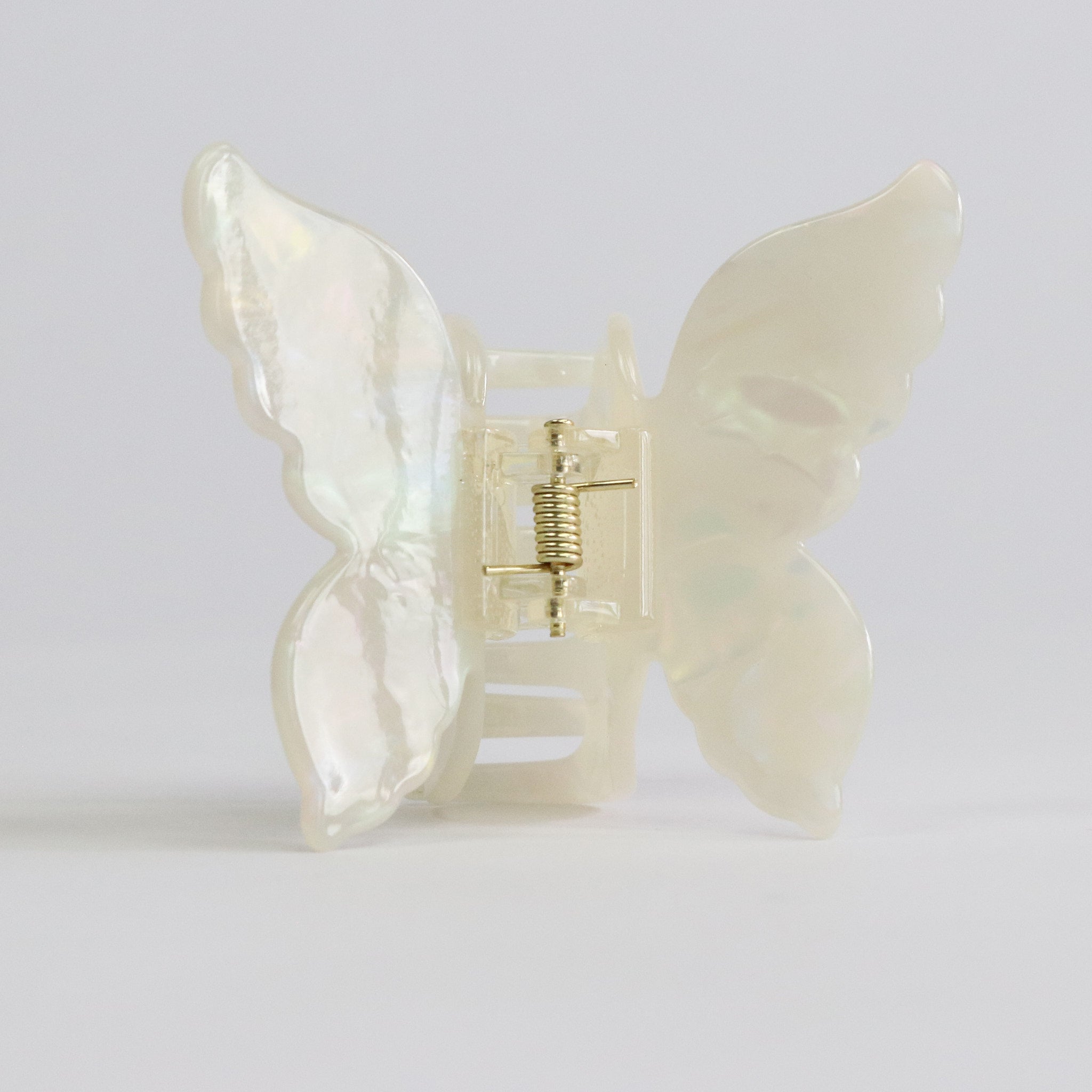 Schmetterling Haarspange Antarktis Weiss