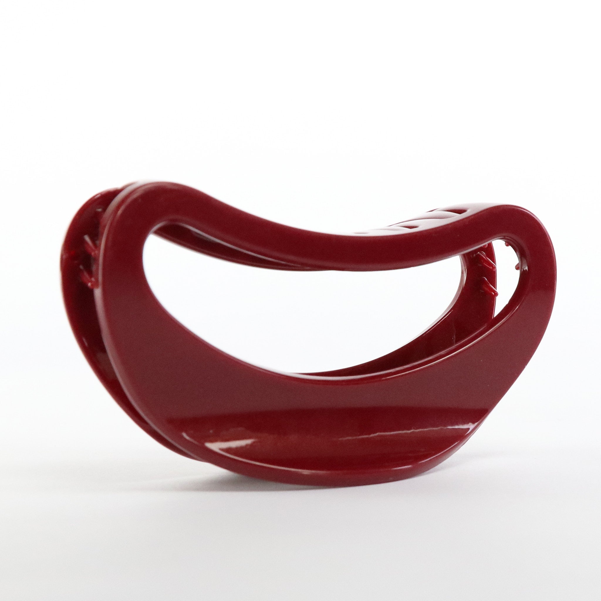 Haarklammer Olivia in Kirsch Rot