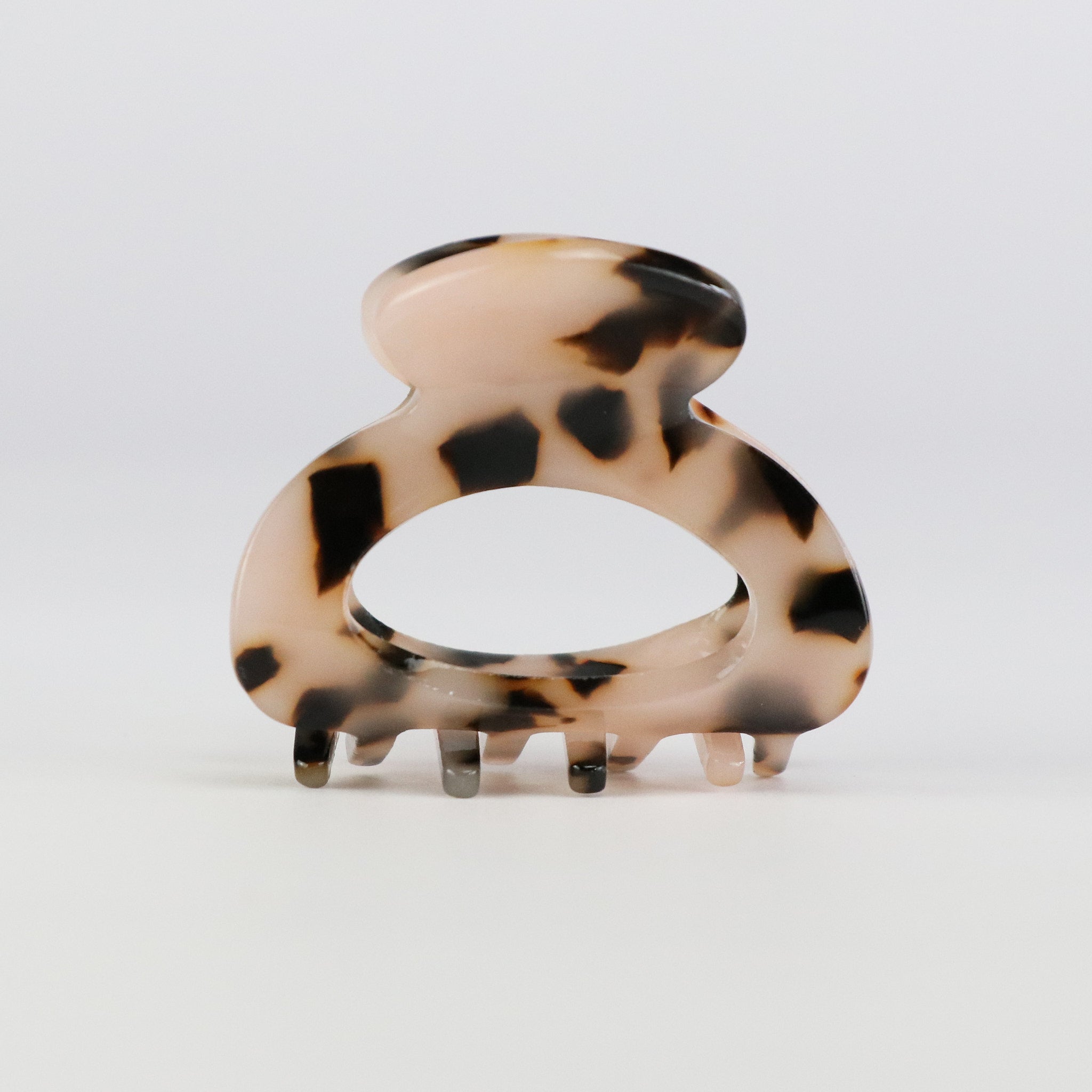 Perfektes Duo mini Haarklammern Schwarz-Weiss und Light Tortoise