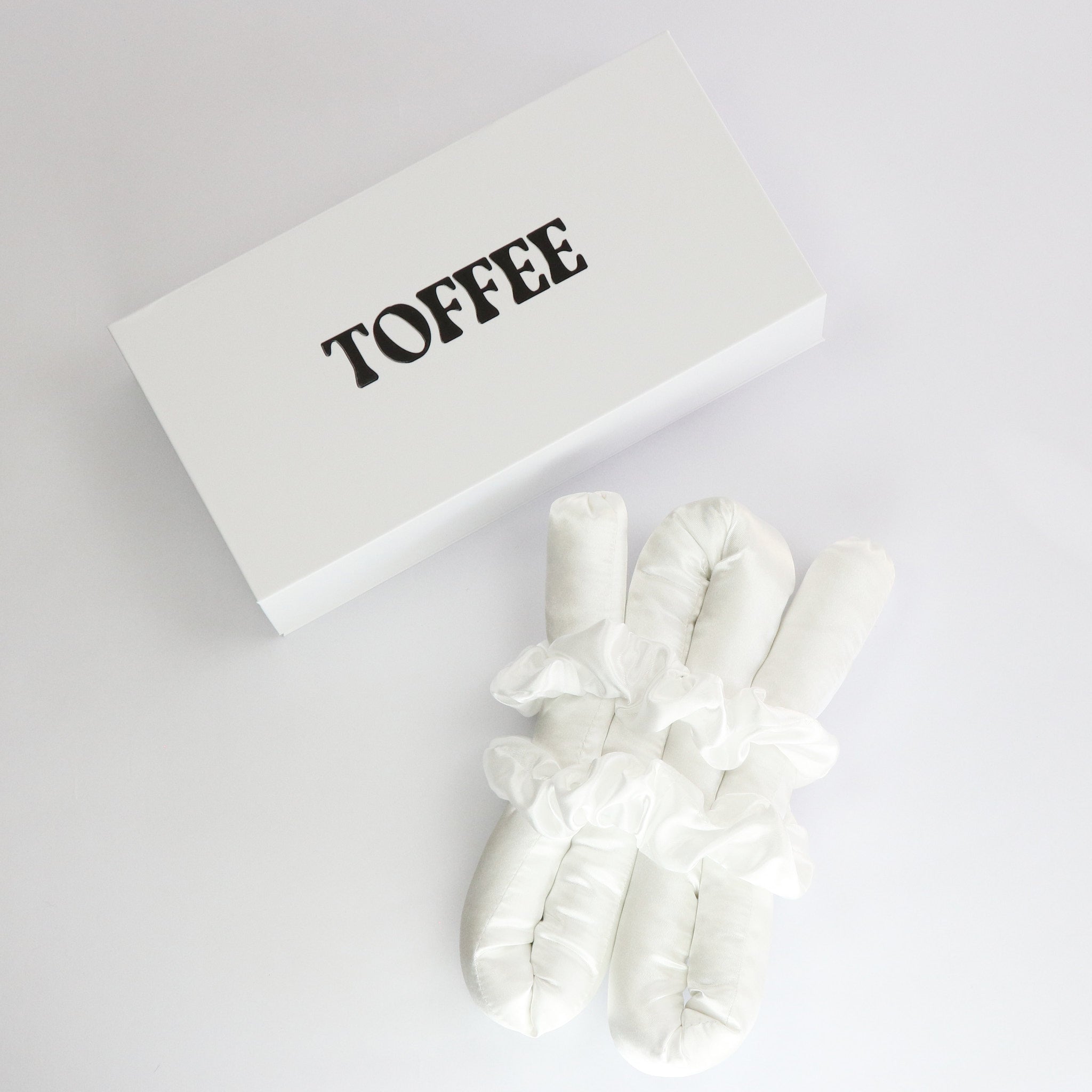 Satin Hitzefreier Lockenwickler Schnee Weiss