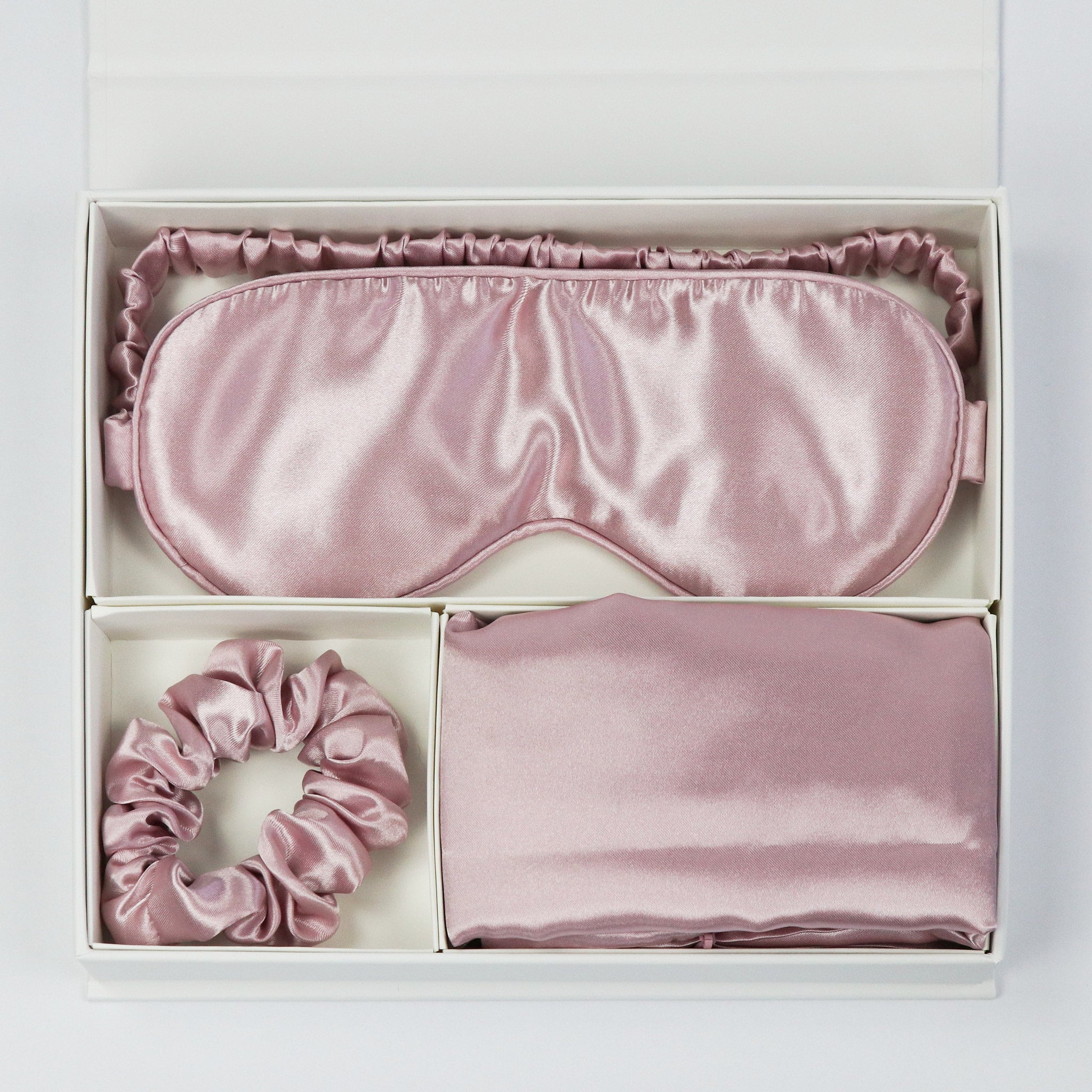 Satin Dream Set in Altrosa