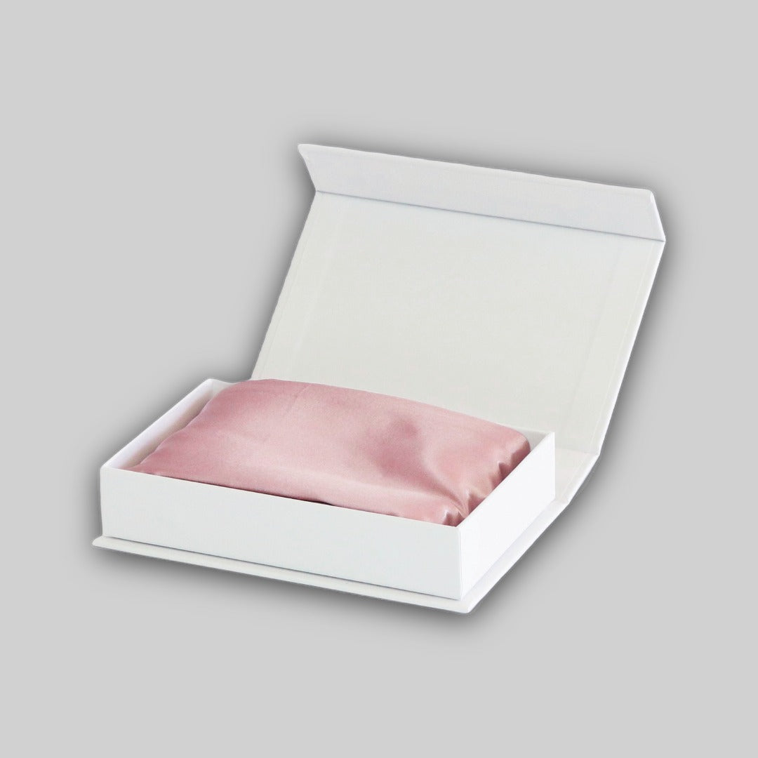 Satin Anti-Haarbruch Kissenbezug Altrosa