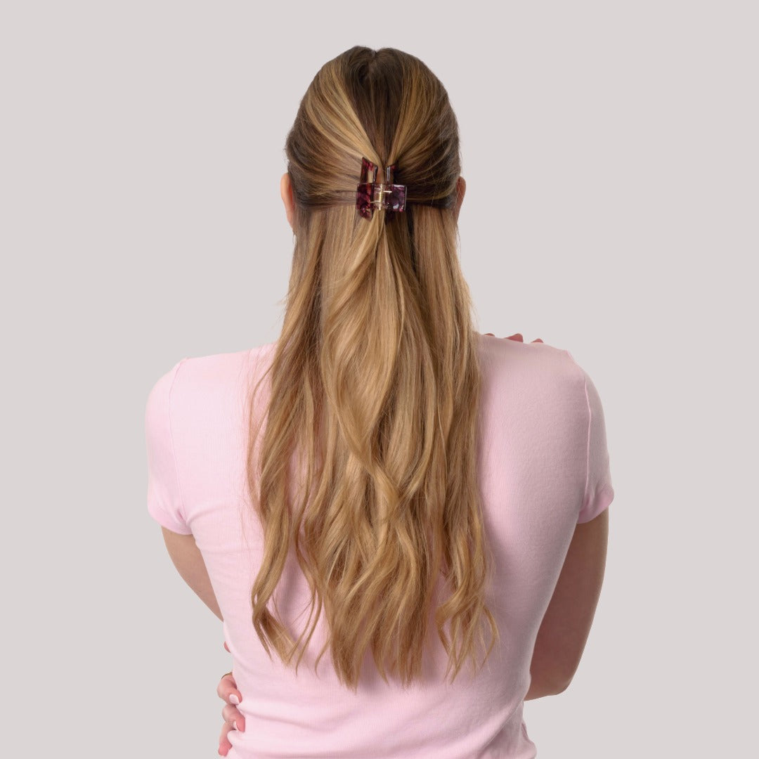 Bombshell Haarklammer Medium in Wildberry Lillet