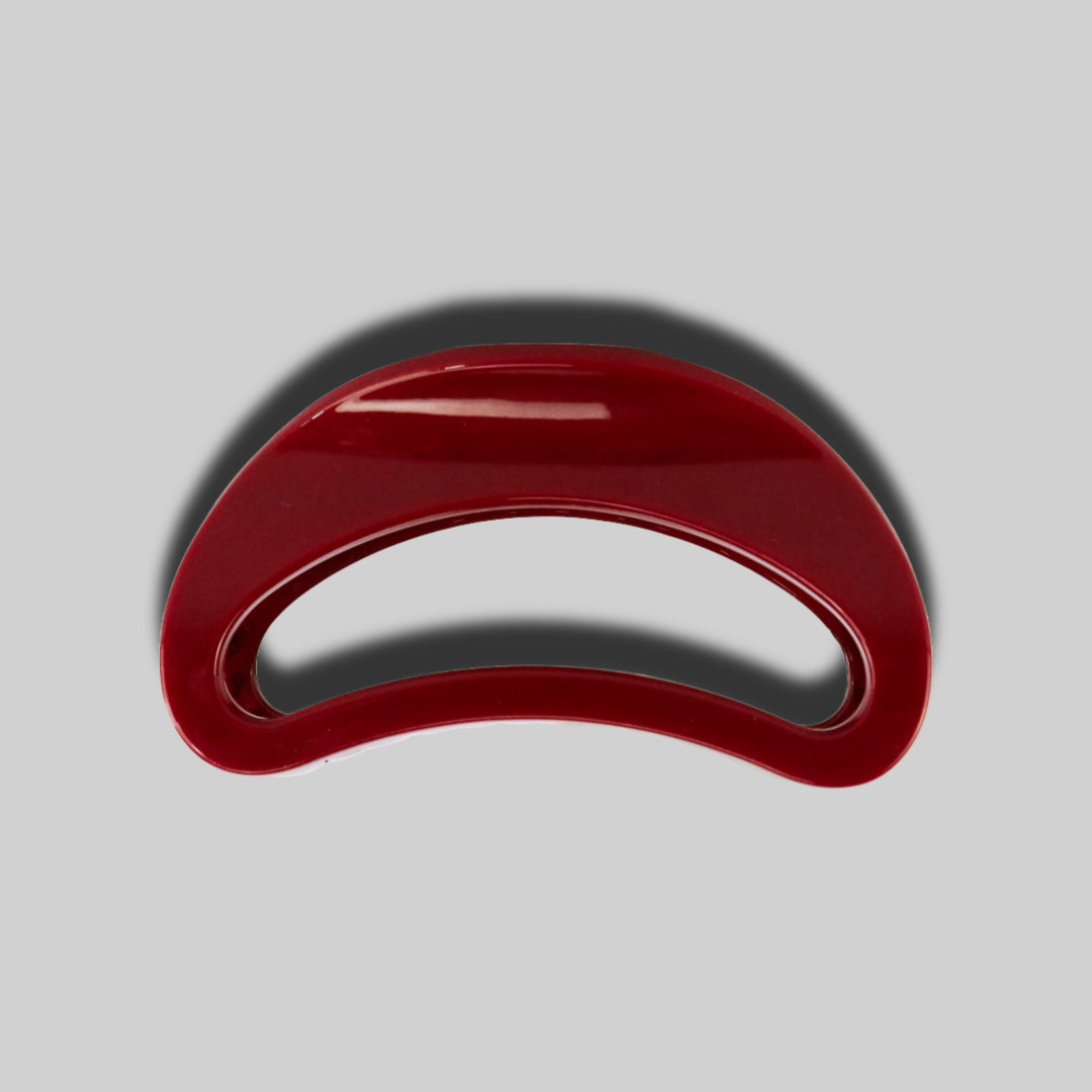 Haarklammer Olivia in Kirsch Rot