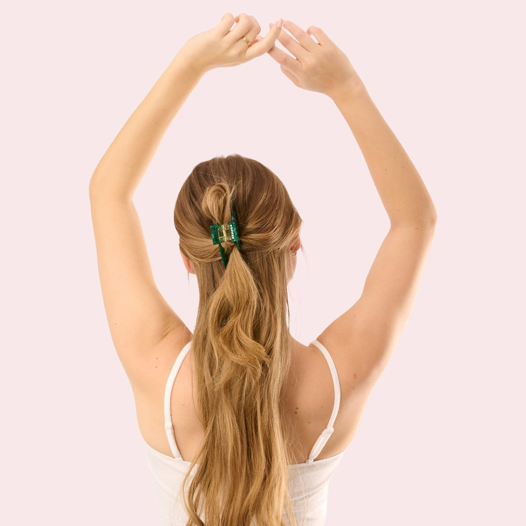 Barrette de Paris Haarklammer in Emerald Grün