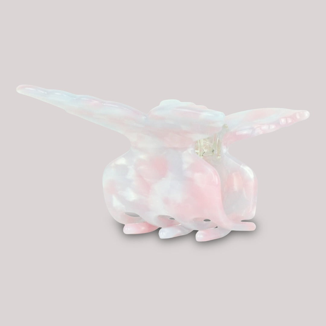 Schmetterling Haarklammer in Rosé