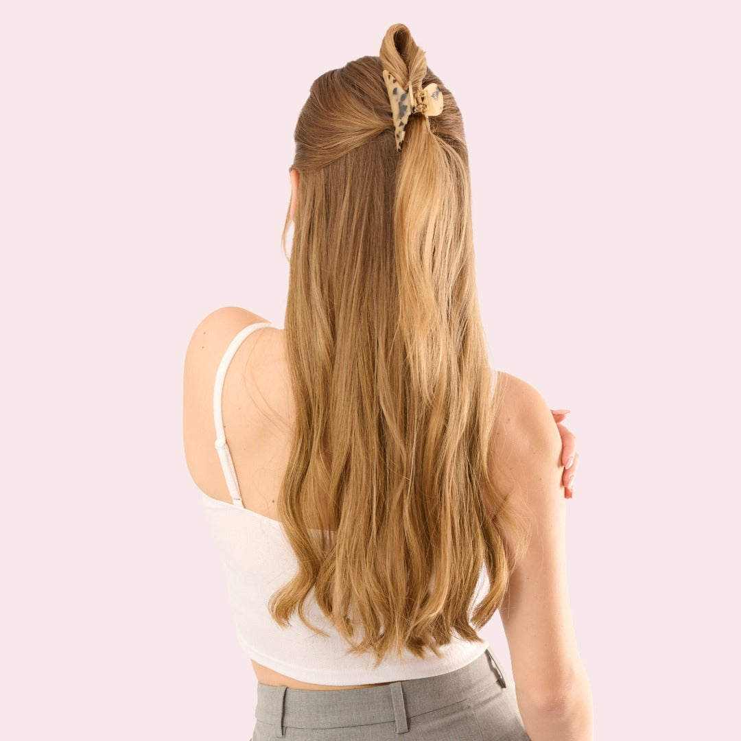 Clara Clip medium Tortoise