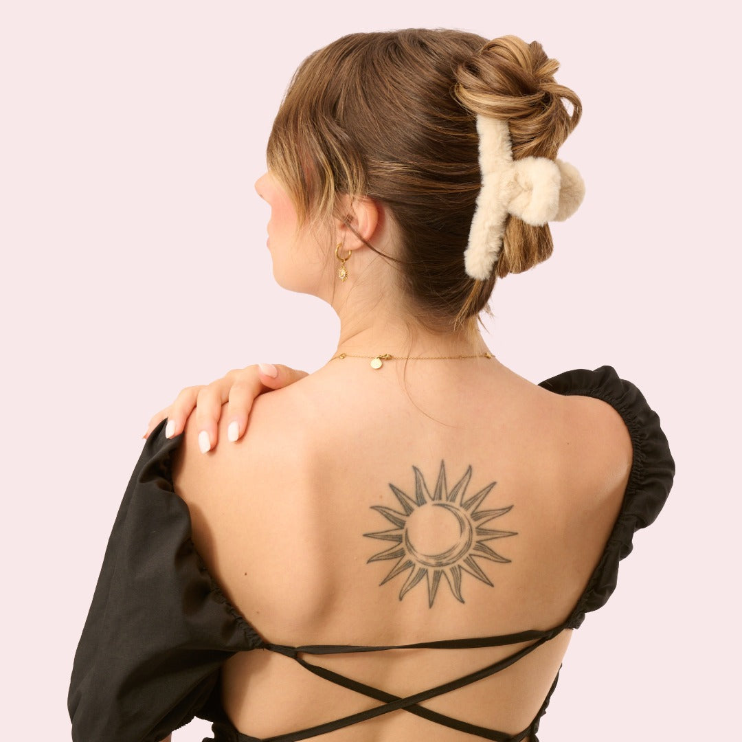 Furry Haarspange XL Cream Beige