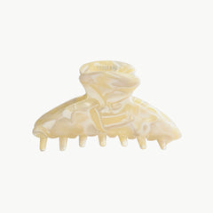 Clara Haarklammer Mittel – Creme Weiss