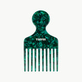 Old Money Haarkamm Mittel – Emerald